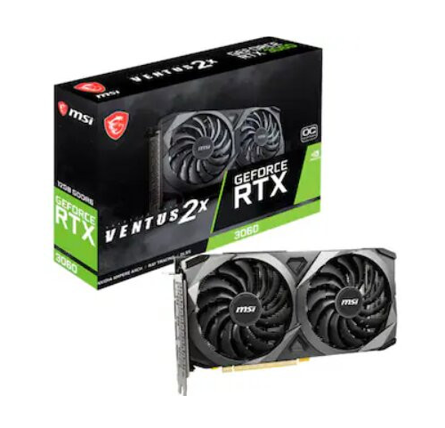 MSI 지포스 RTX 3060 벤투스 2X OC D6 12GB