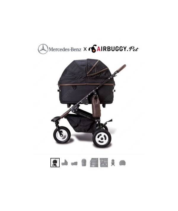 에어버기 X 벤츠 돔3 L 개모차 애견유모차 AIRBUGGY